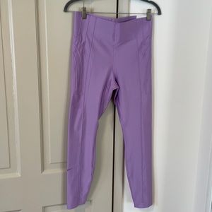 Neon purple Nike leggings